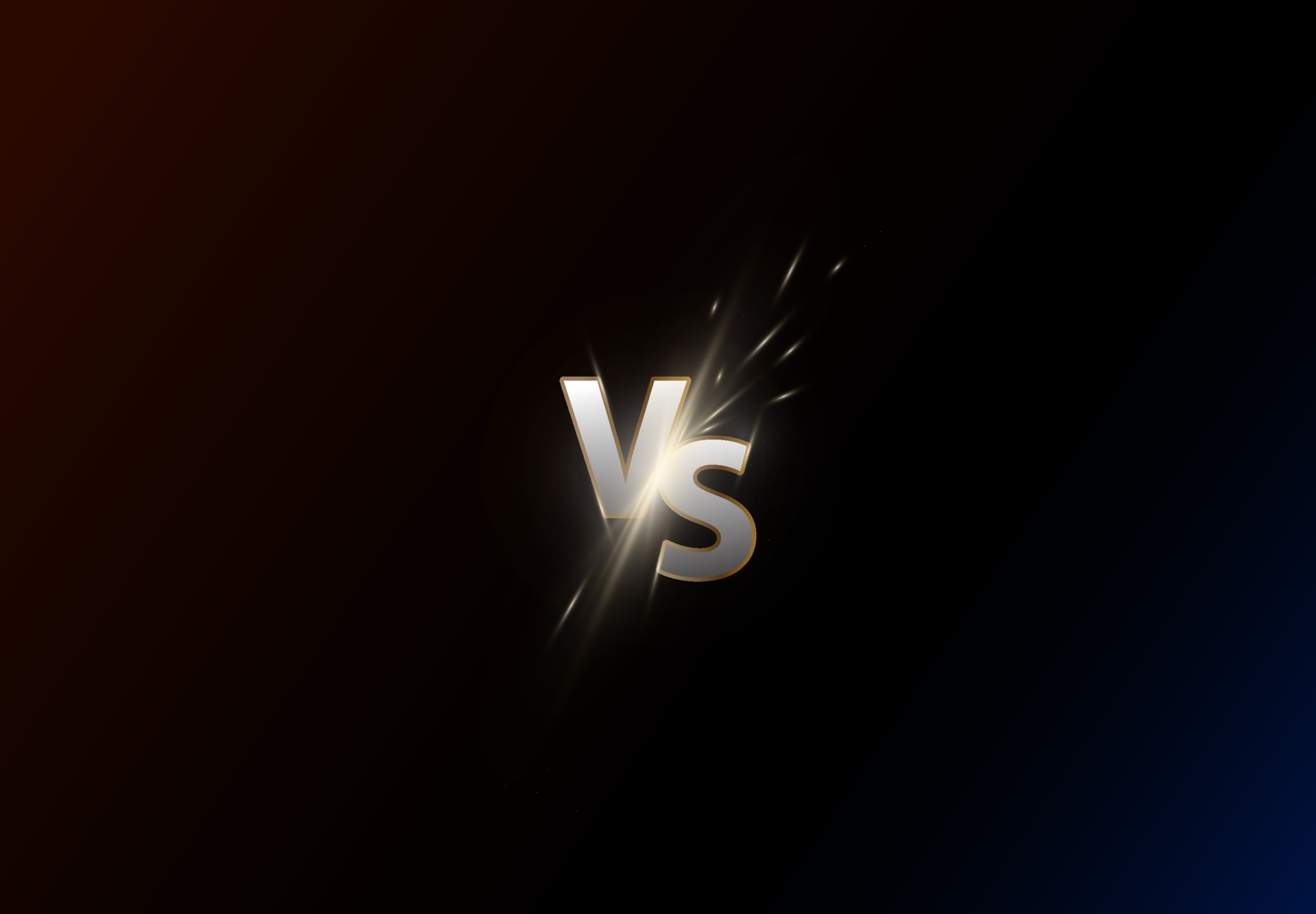 Versus background vs battle competition mma Vector Image