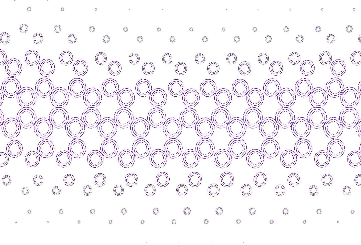 Light purple vector pattern with spheres.