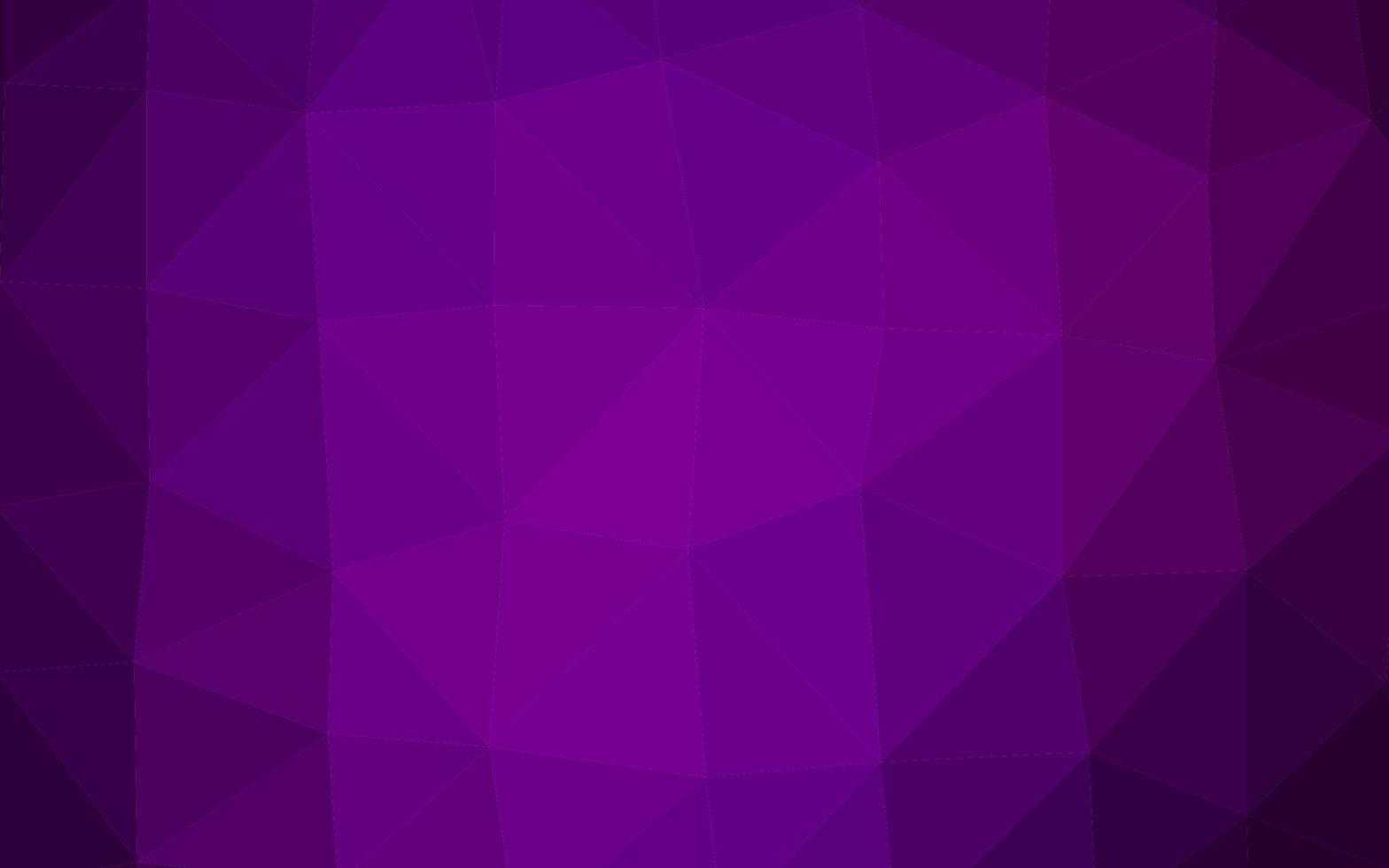 Dark Purple vector triangle mosaic template.