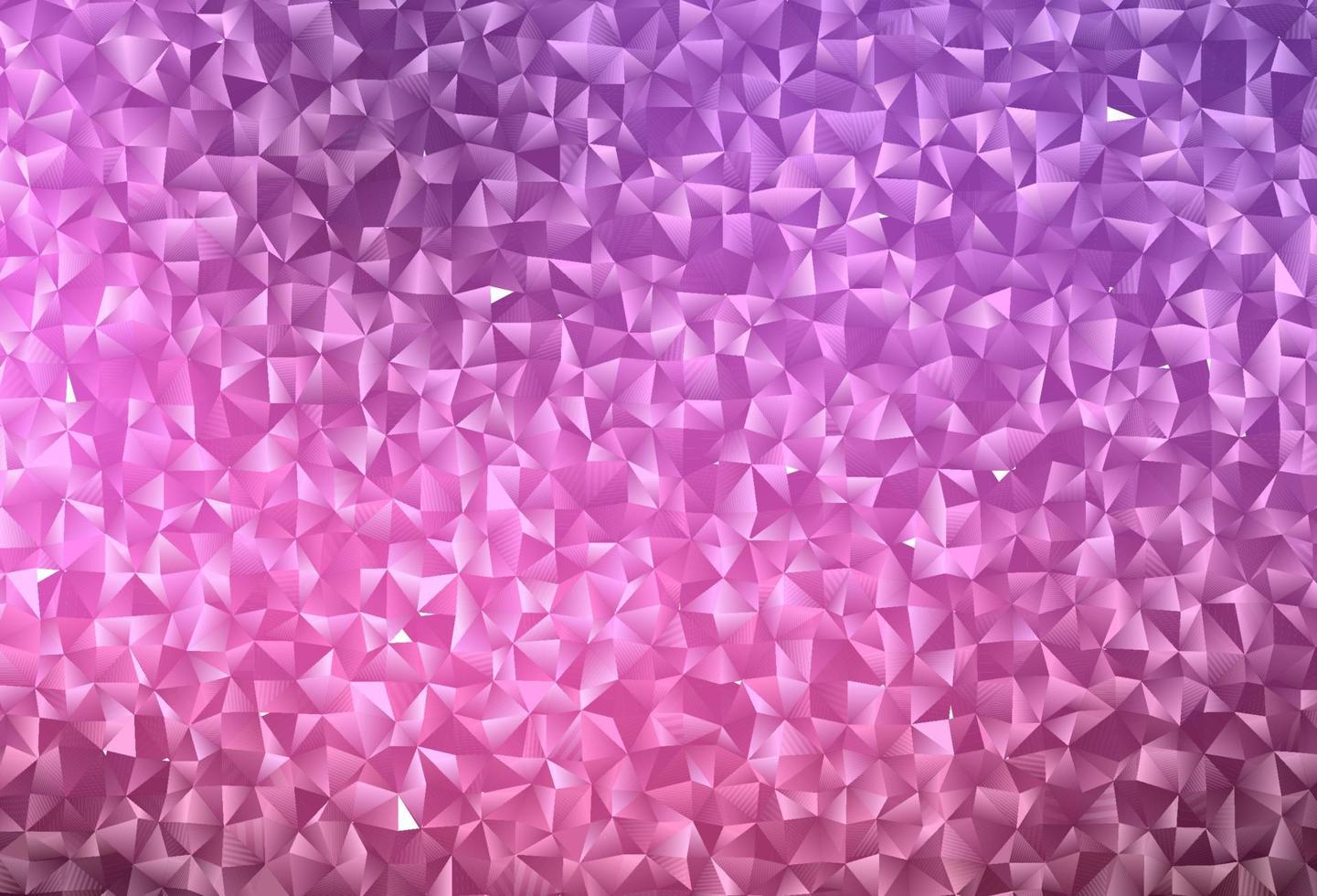 Dark Pink vector abstract polygonal cover.