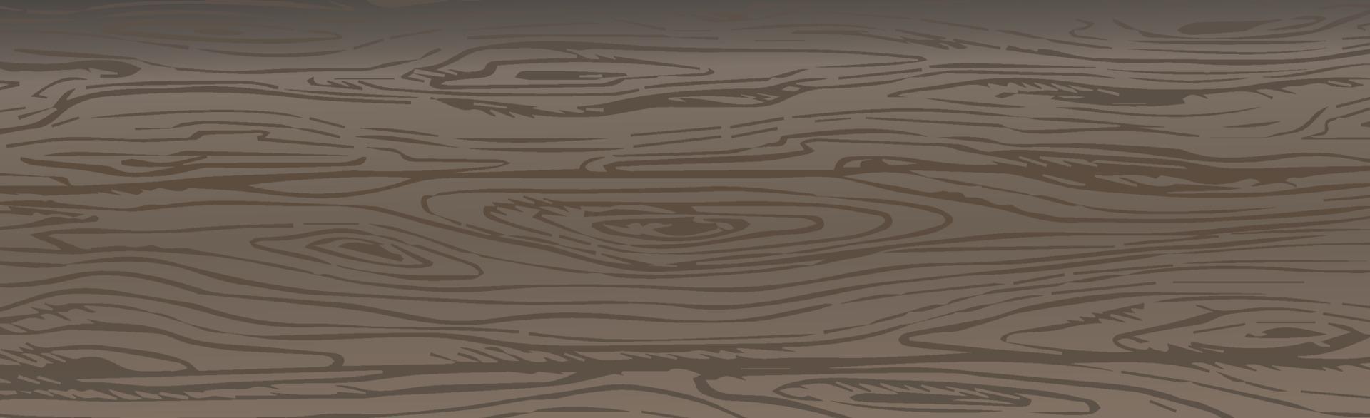 Realistic texture pattern of dark wood, background - Vector