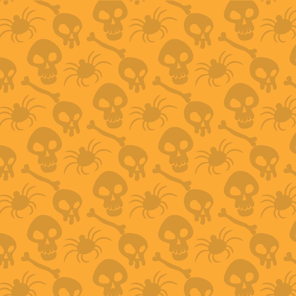 Fondo de patrón de colores para la fiesta de halloween - vector