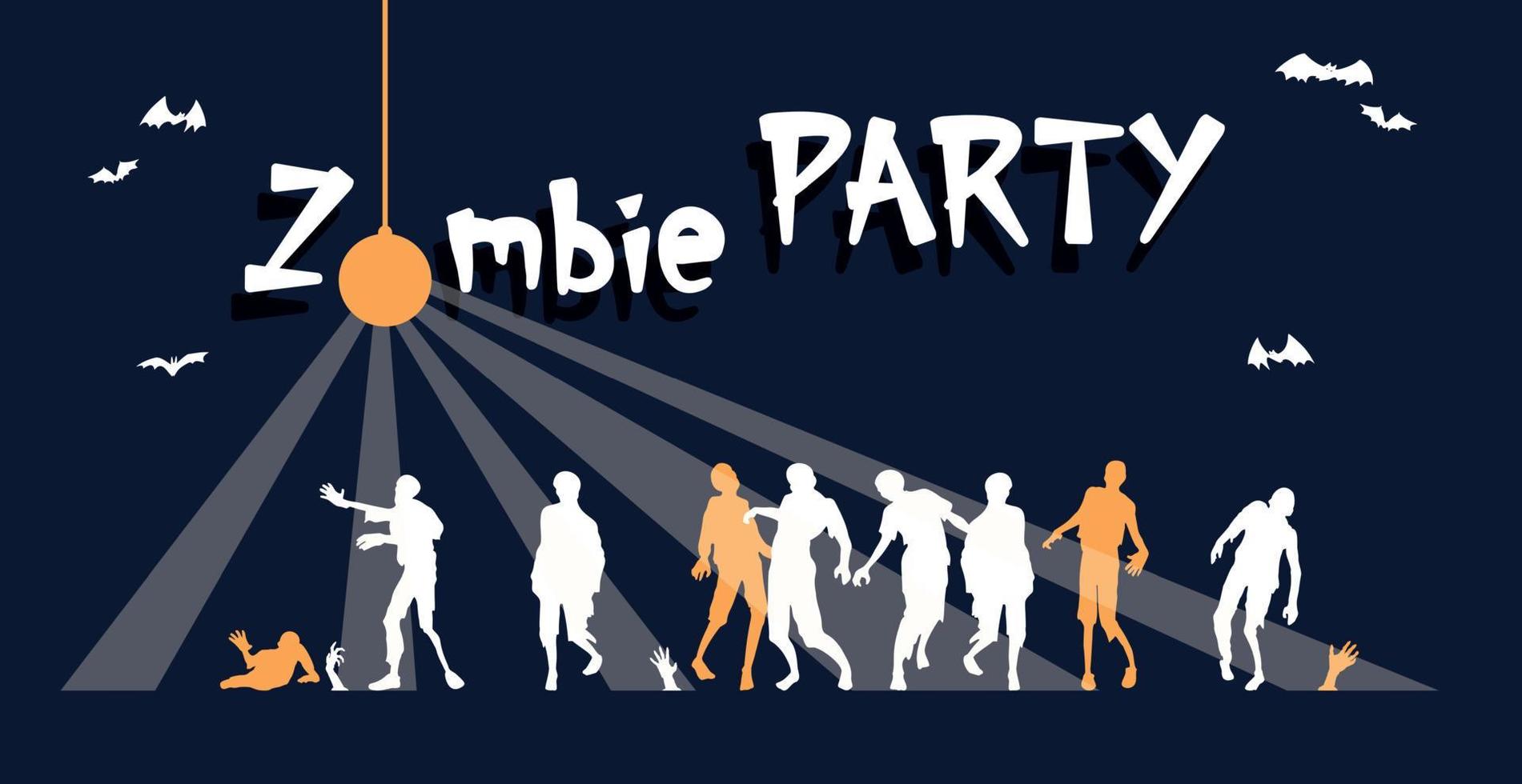 colorido brillante banner web felicitaciones por la fiesta de halloween vector