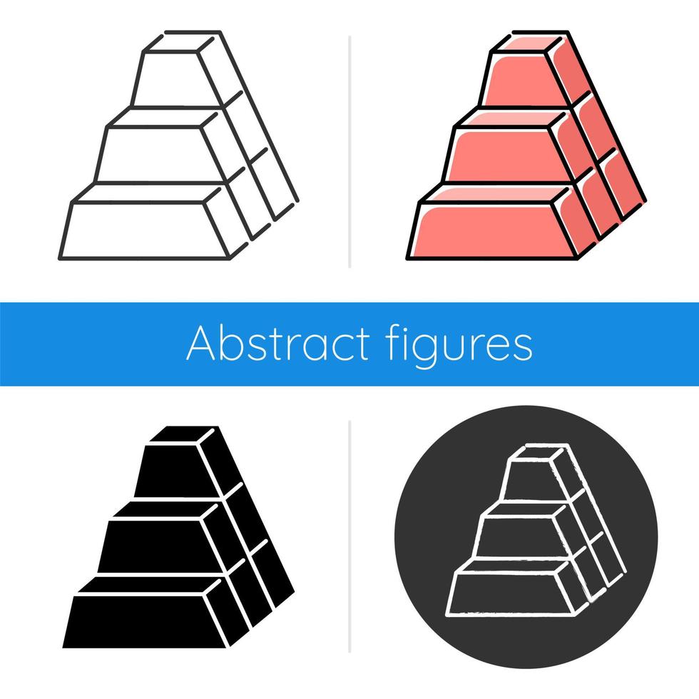 Bricks vector icon