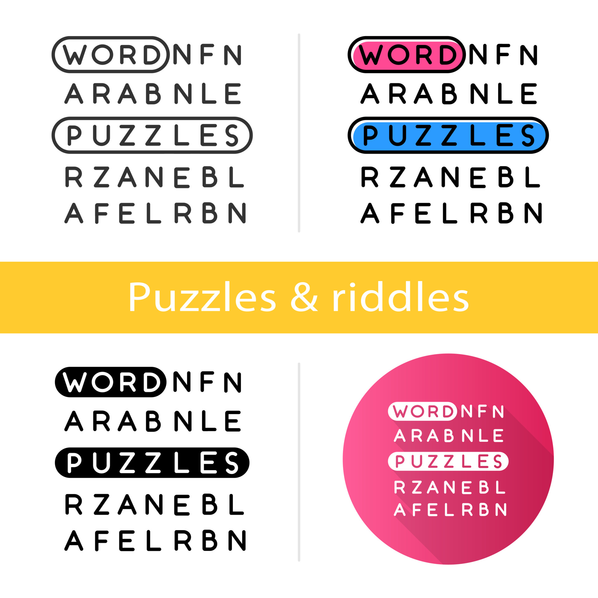 Word Puzzle Icon 3485702 Vector Art At Vecteezy Word Puzzle Icon 3485702 Vector Art At Vecteezy