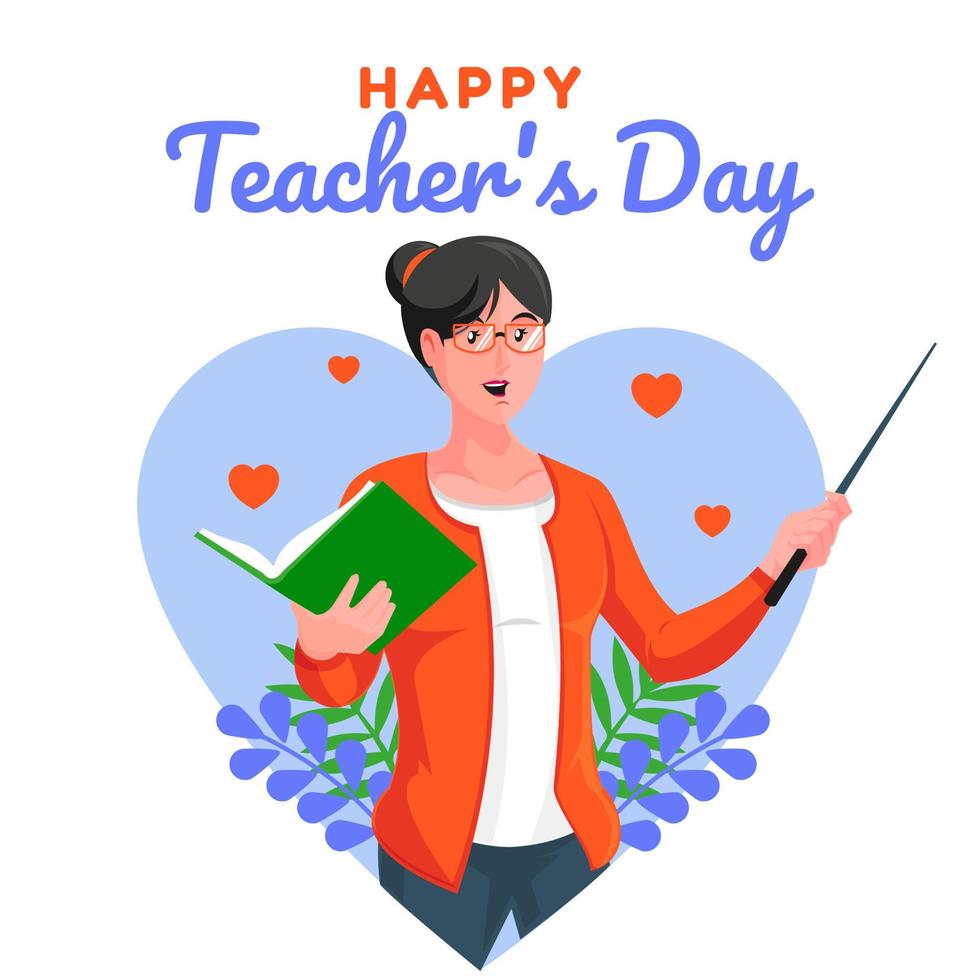 Happy teachers day thank you teacher 3486118 Vector Art at Vecteezy