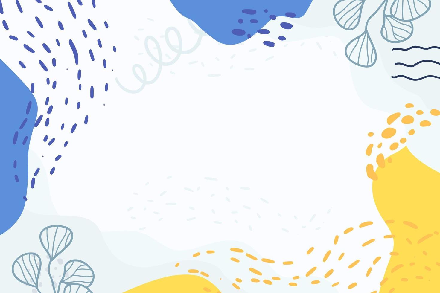 abstract pastel background memphis with flowers vector