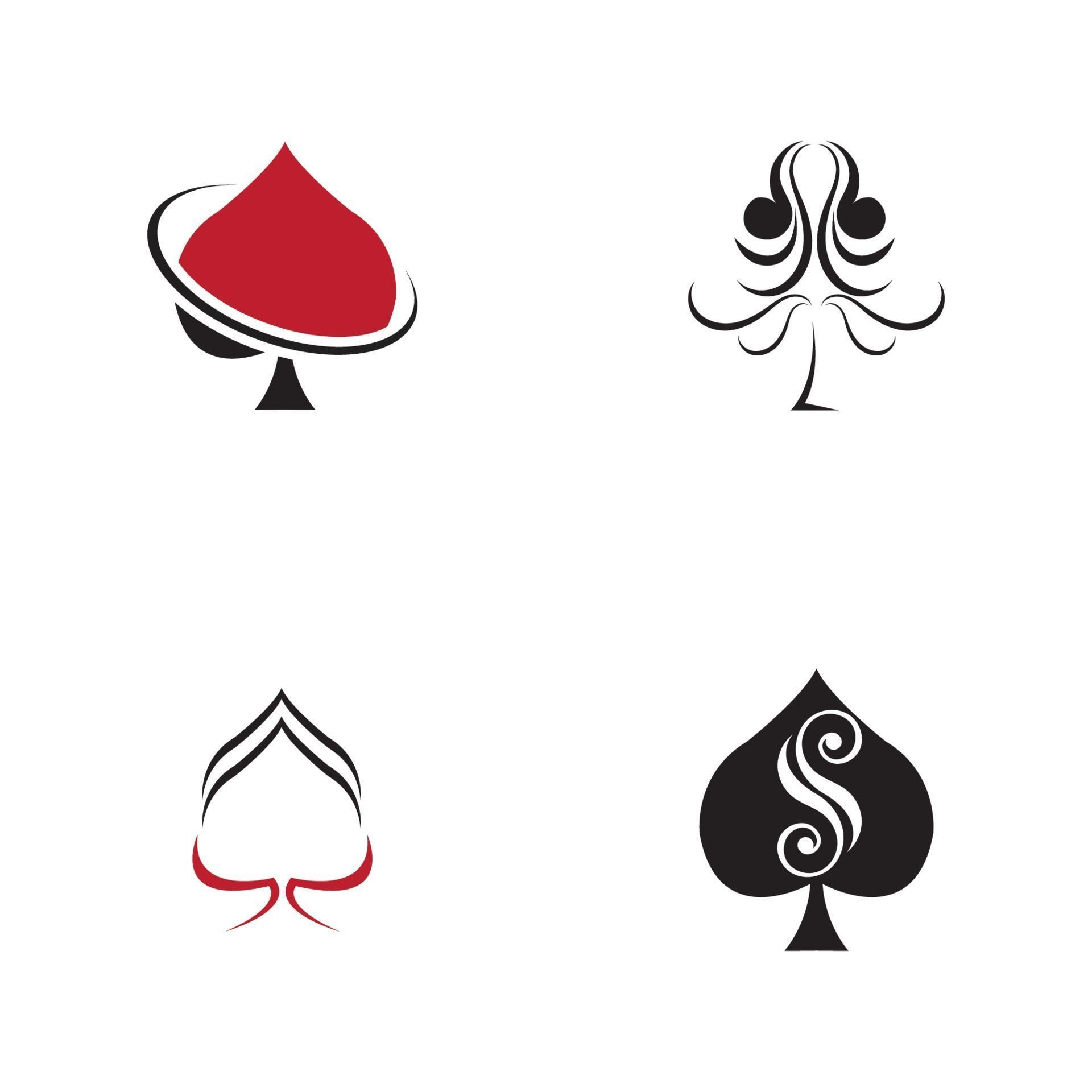 Ace of Spades icon logo design template 3487670 Vector Art at Vecteezy