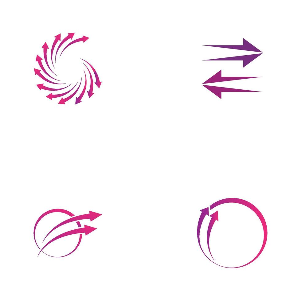 Arrow vector illustration icon