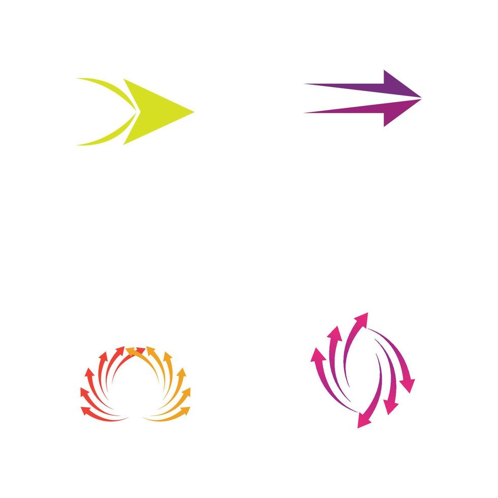 Arrow vector illustration icon