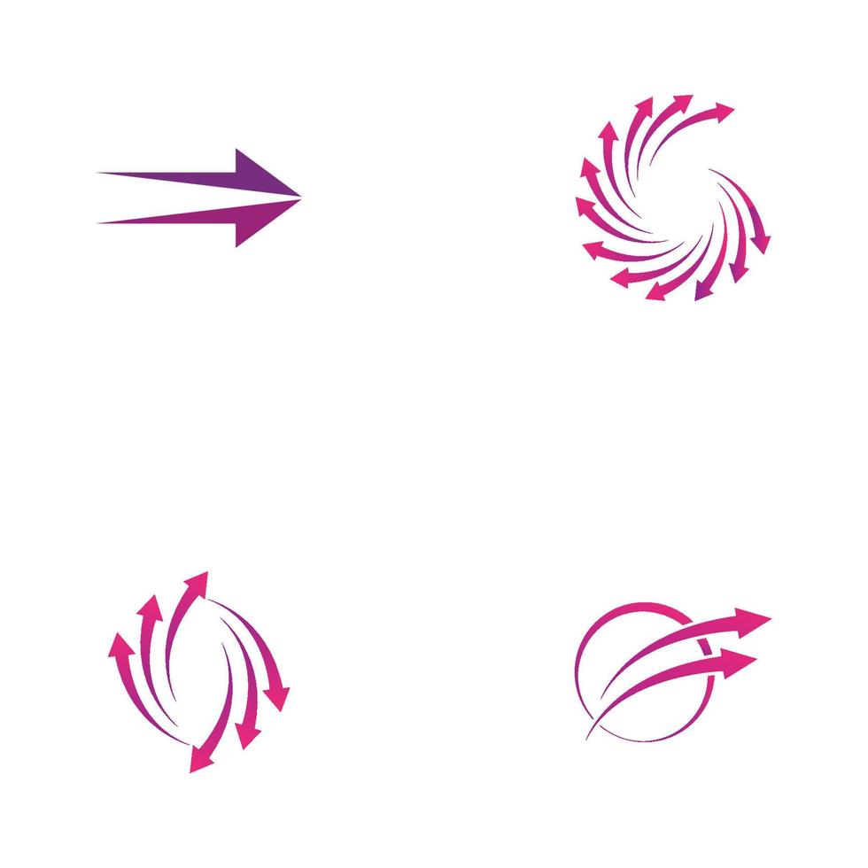 Arrow vector illustration icon