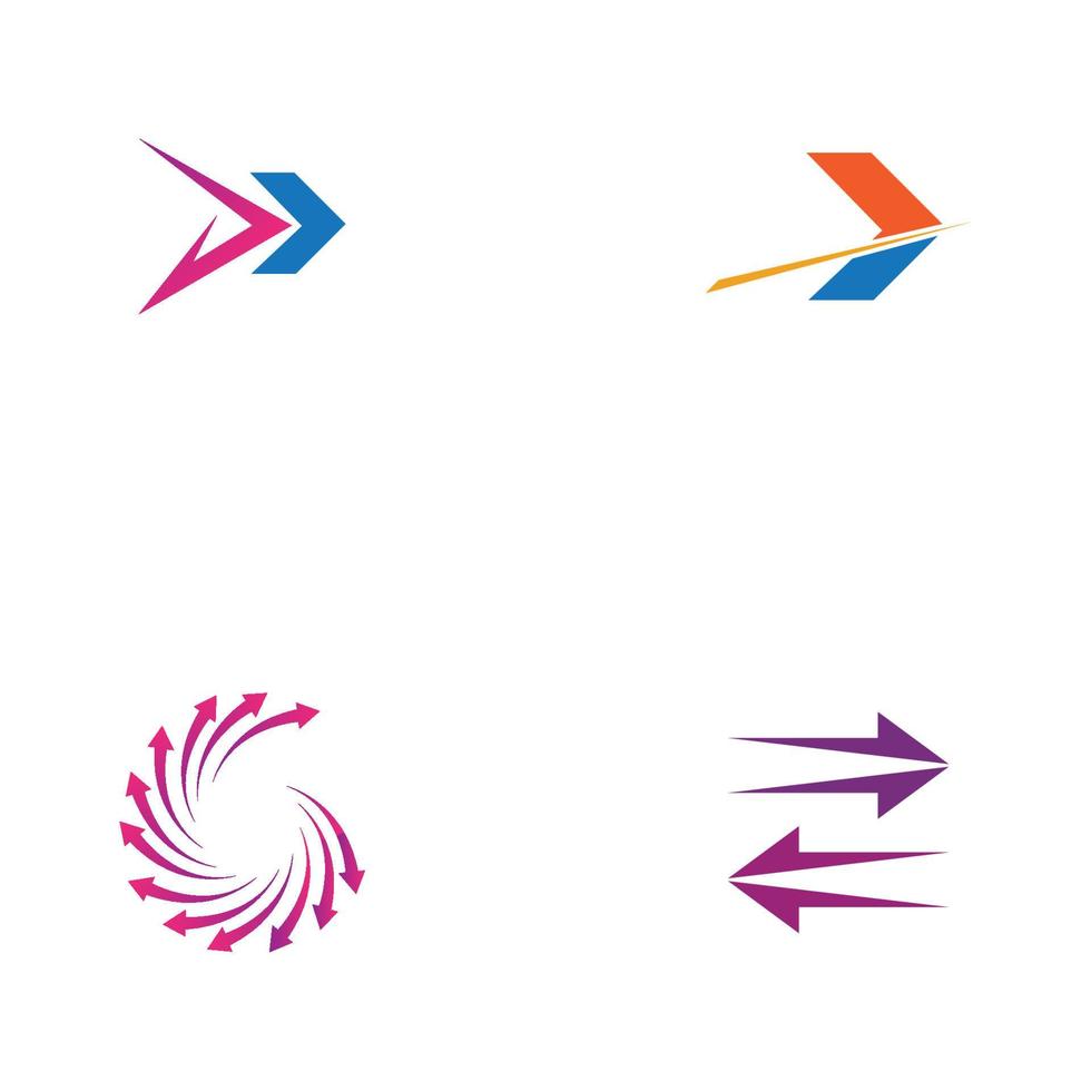 arrow logo vector