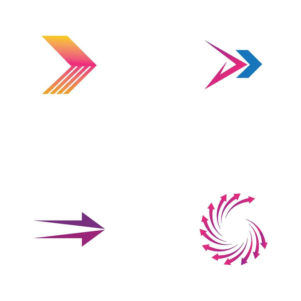 arrow logo vector
