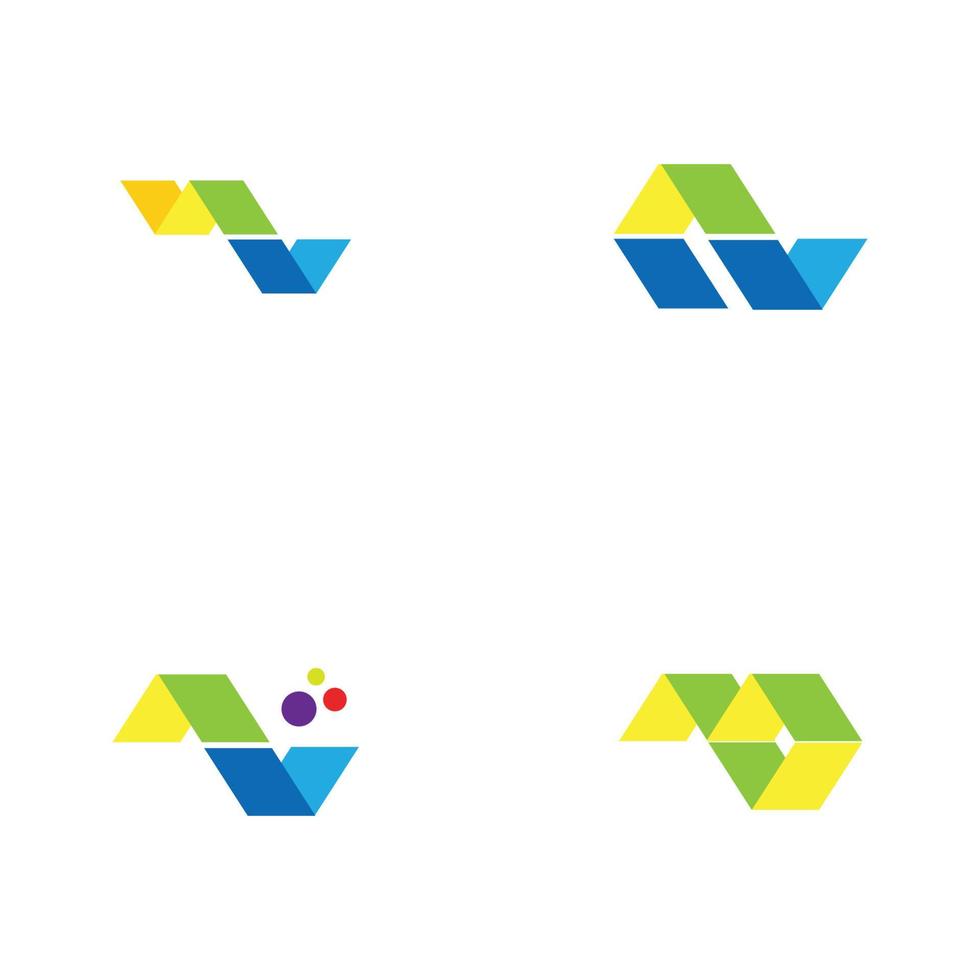 Modern logo concept design for fintech and digital finance technologi vector