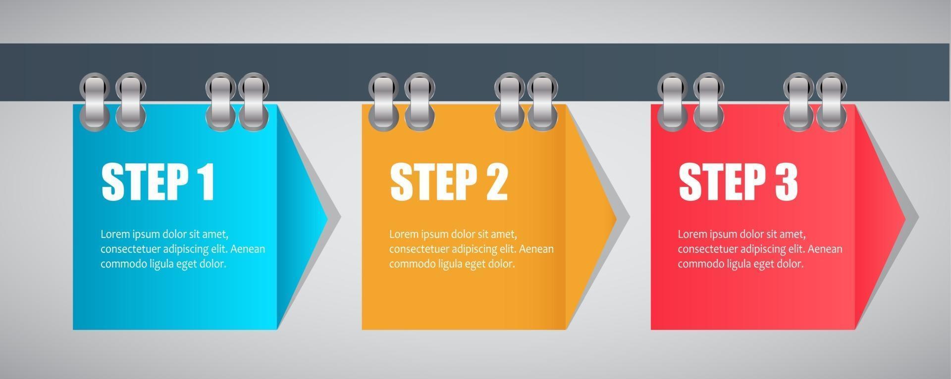 Infographic template vector illustration