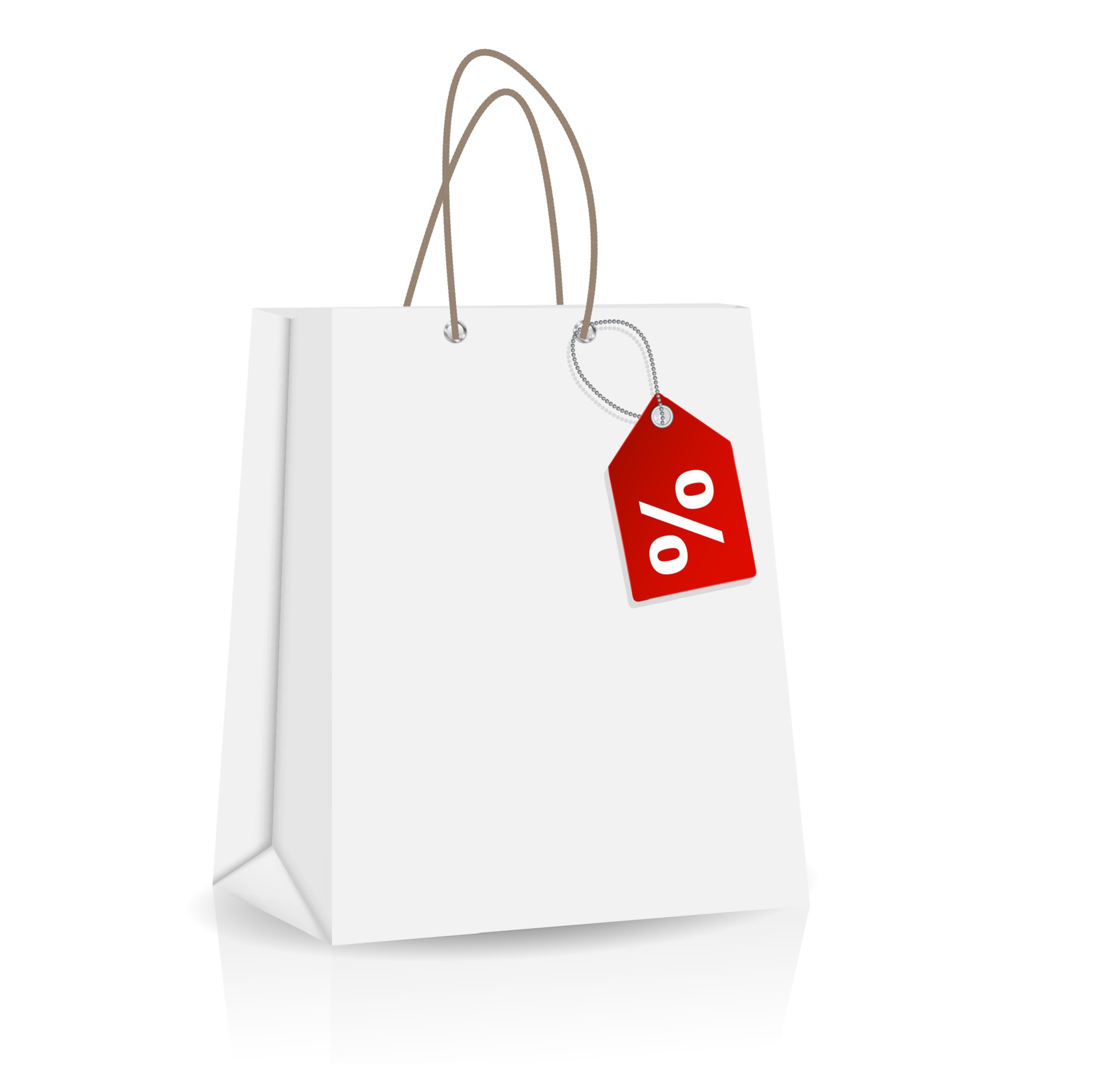 original product vs dupe imitation conceptual still-life, shopping bags  with labels side by side with similar paper color symbol of cheap product  alte Stock Photo - Alamy