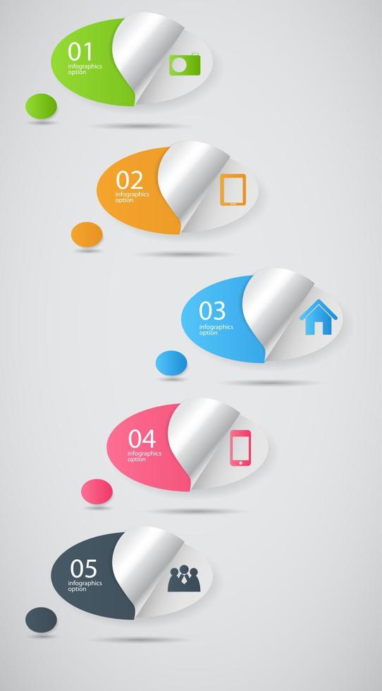 Infographic template business vector illustration