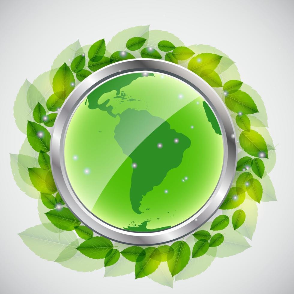 green earth concept. Vector iilustration