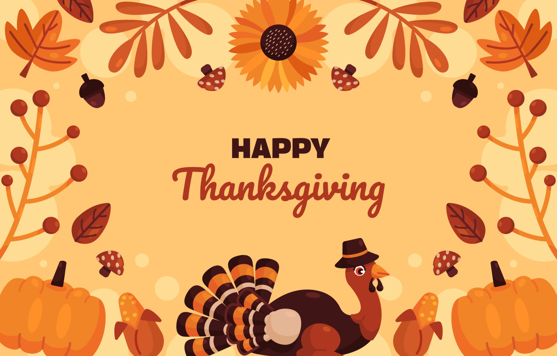 Download Thanksgiving Day Background for free.