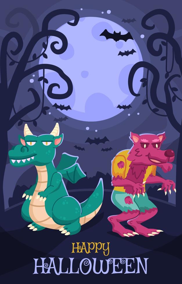 Happy Halloween Background vector