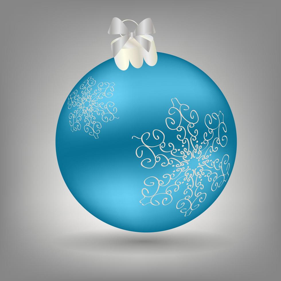 Christmas ball icon vector illustration