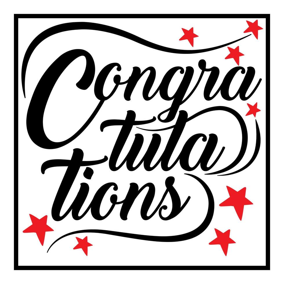 Congratulation Icon Vector