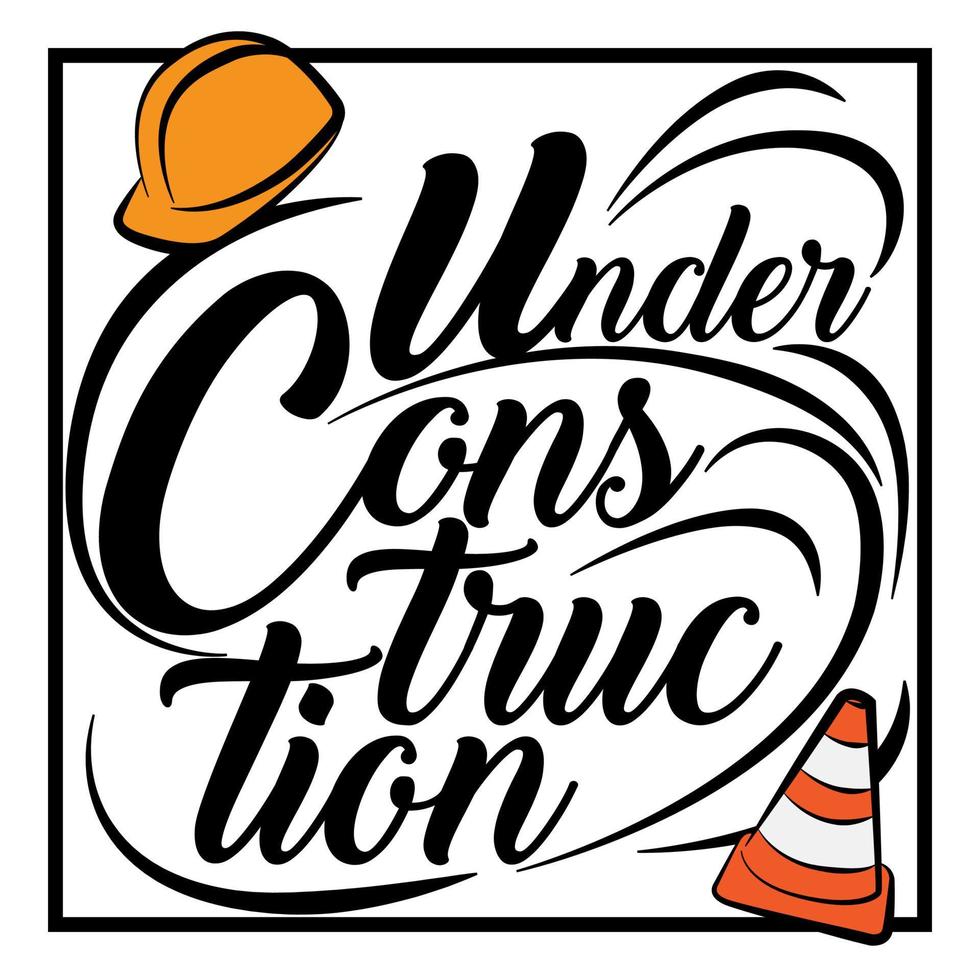 Under Construction Icon Vector