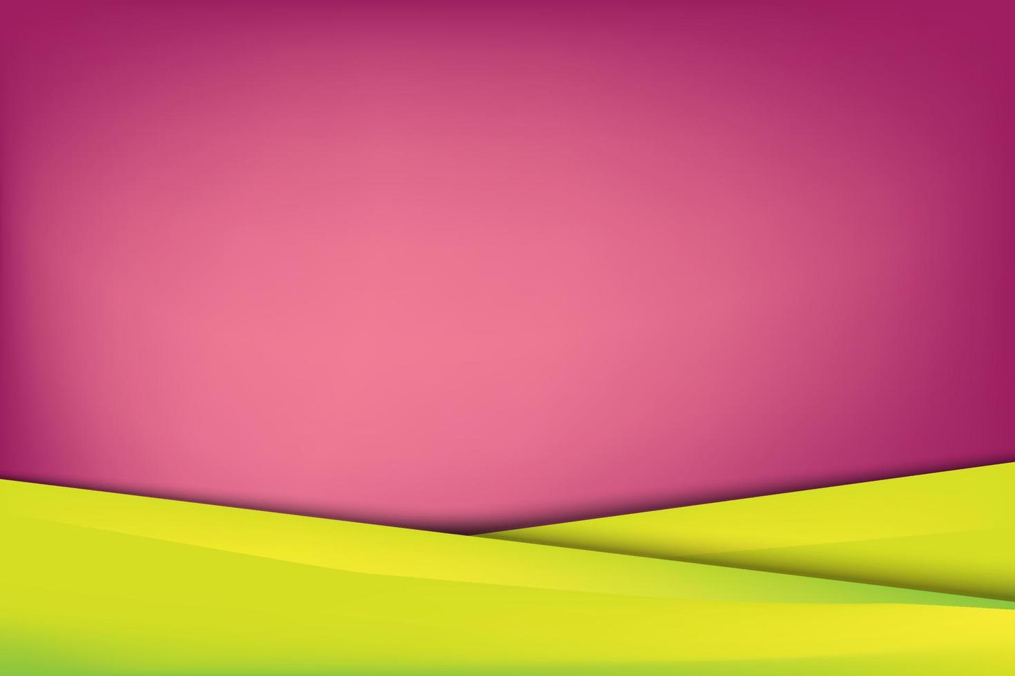 The Rectangle Color pink and Green Background vector