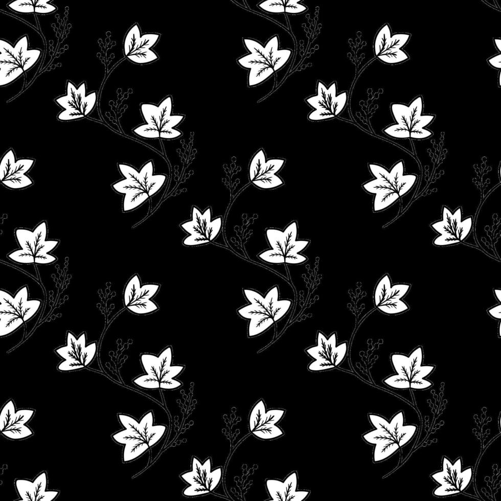 calumba, seamless b-w vector