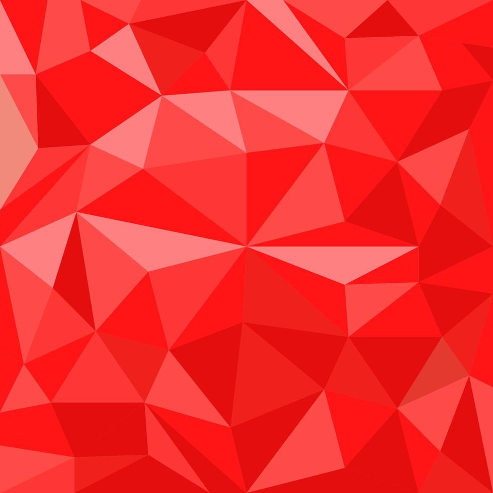 fondo abstracto de triángulos rojos vector