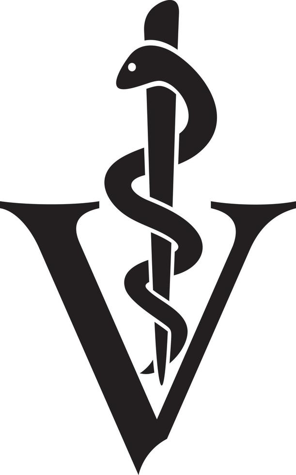 Veterinary Symbol Icon vector