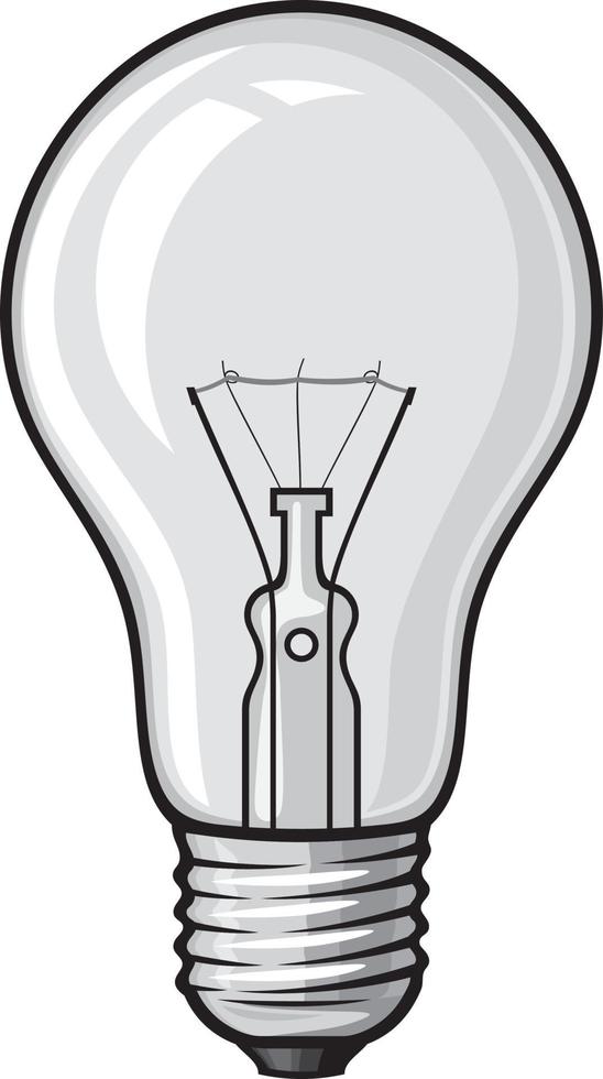 Classic Light Bulb vector