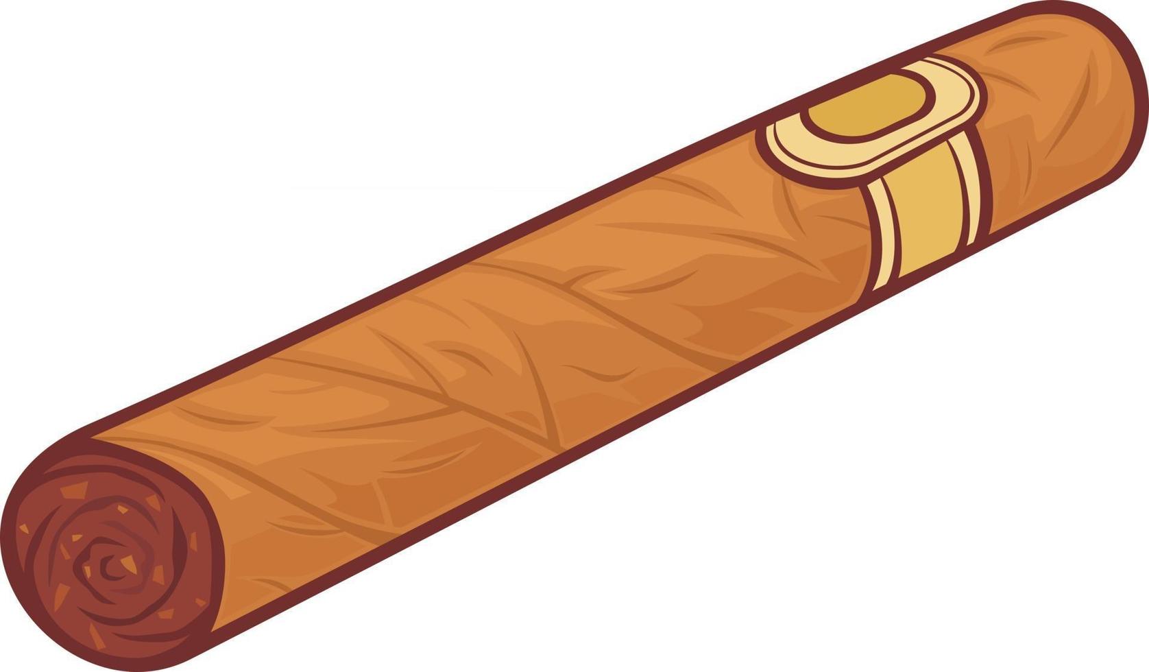 Cuban Cigar Icon vector