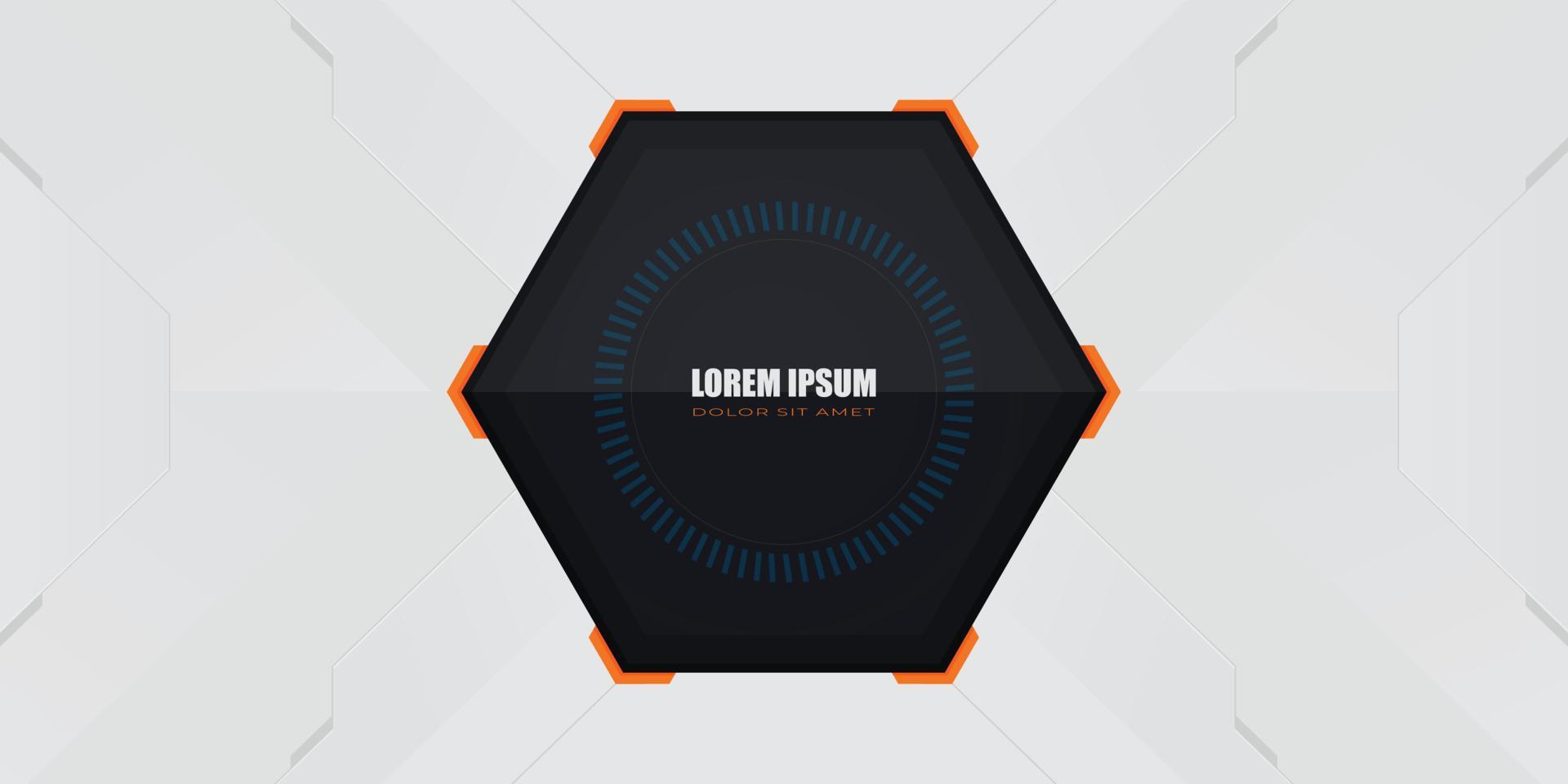 white futuristic gaming background design vector