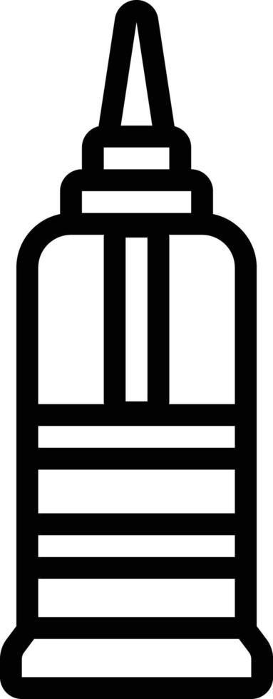 Line icon for glue vector