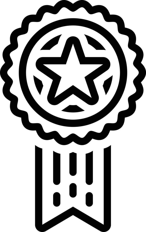Line icon for quality vector