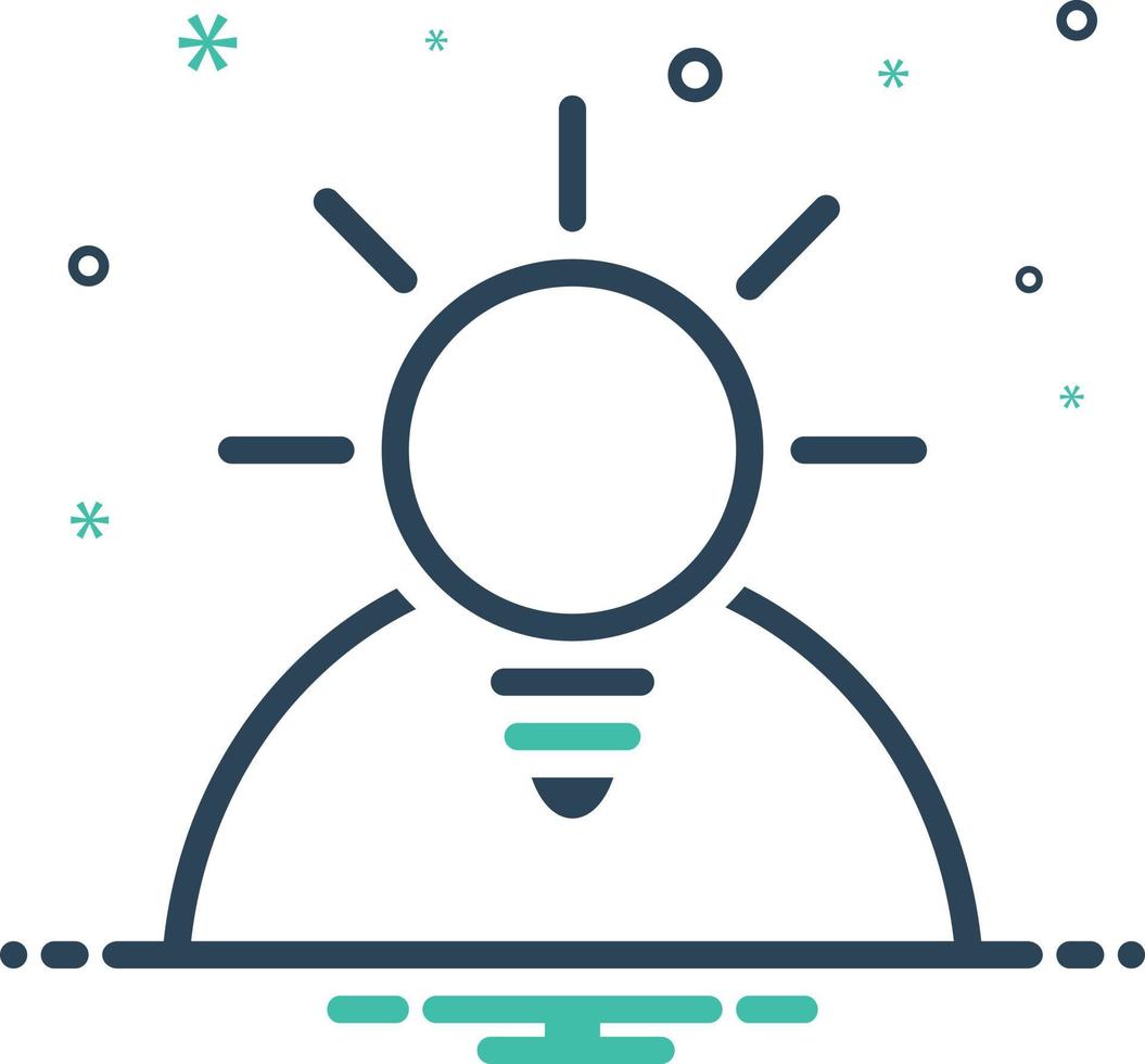Mix icon for finding vector