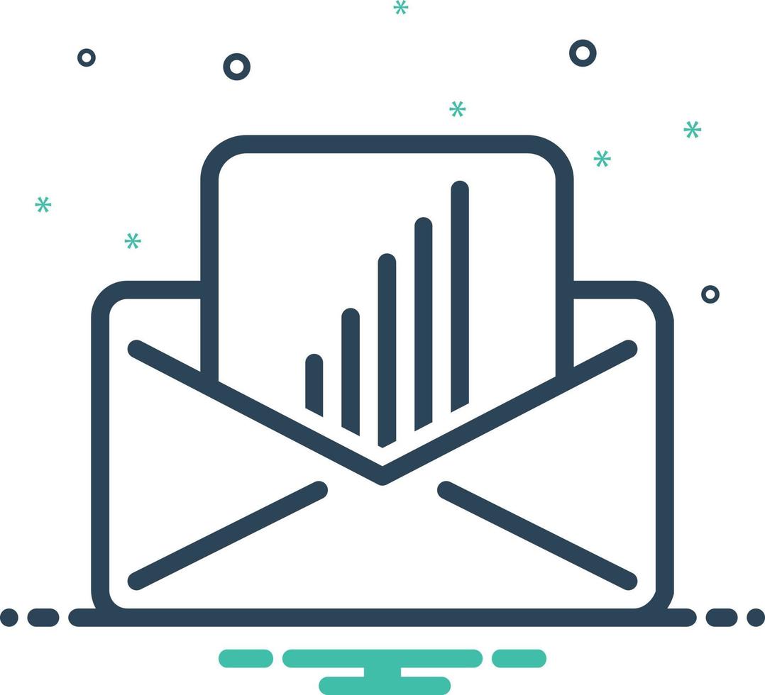 Mix icon for open vector