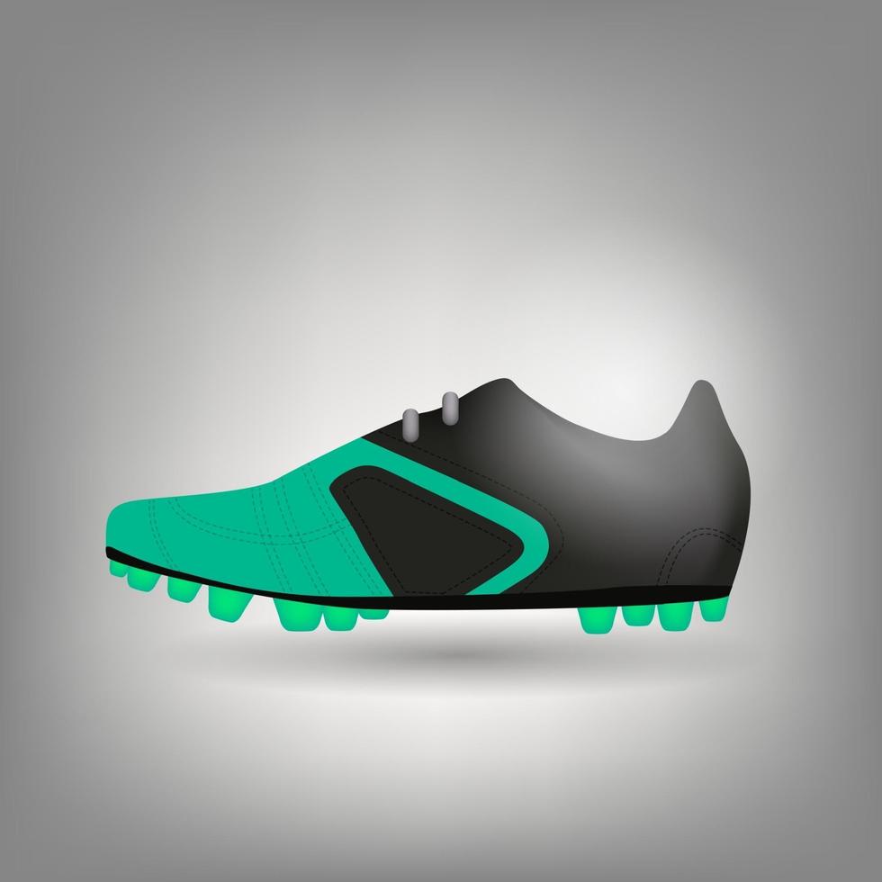 Ilustración de vector de icono de bota de fútbol