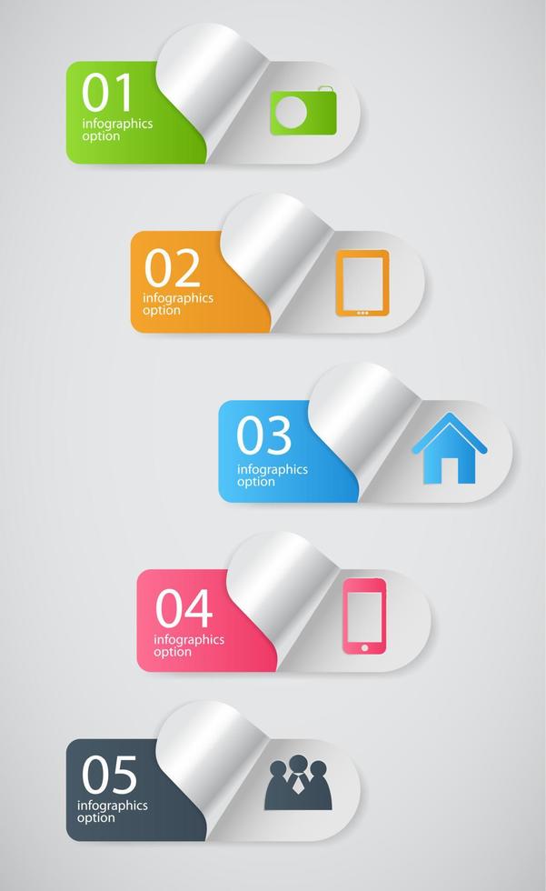 Infographic template business vector illustration