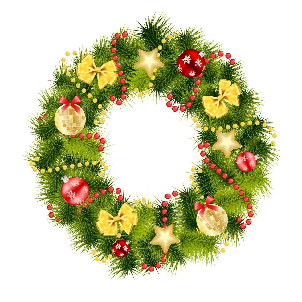 Abstract beauty Christmas and New Year background. Vector illustration