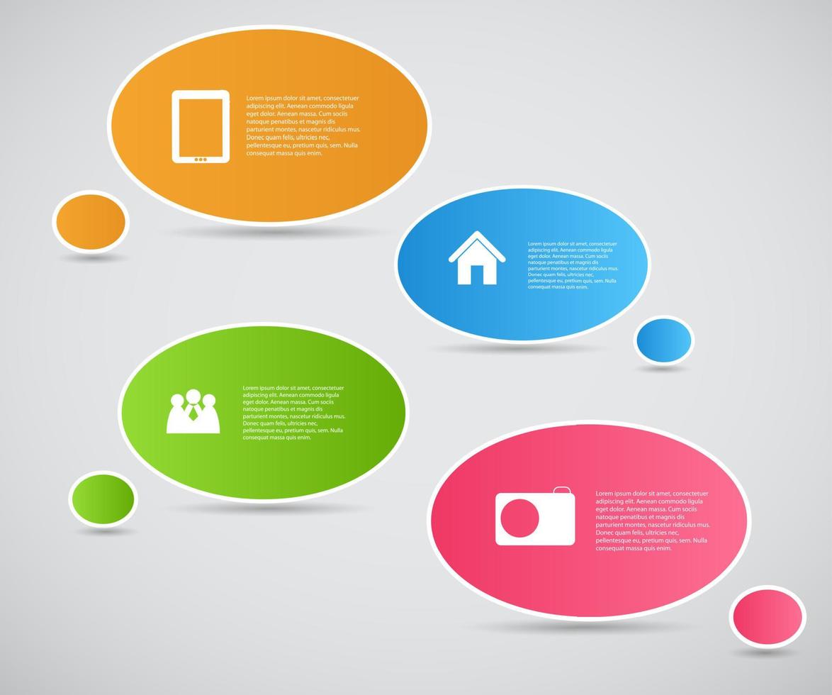 Infographic template business vector illustration