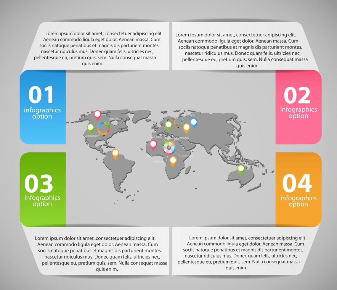 Infographic template vector illustration