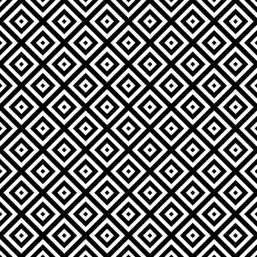 patrón sin fisuras de fondo hipnótico blanco y negro. vector