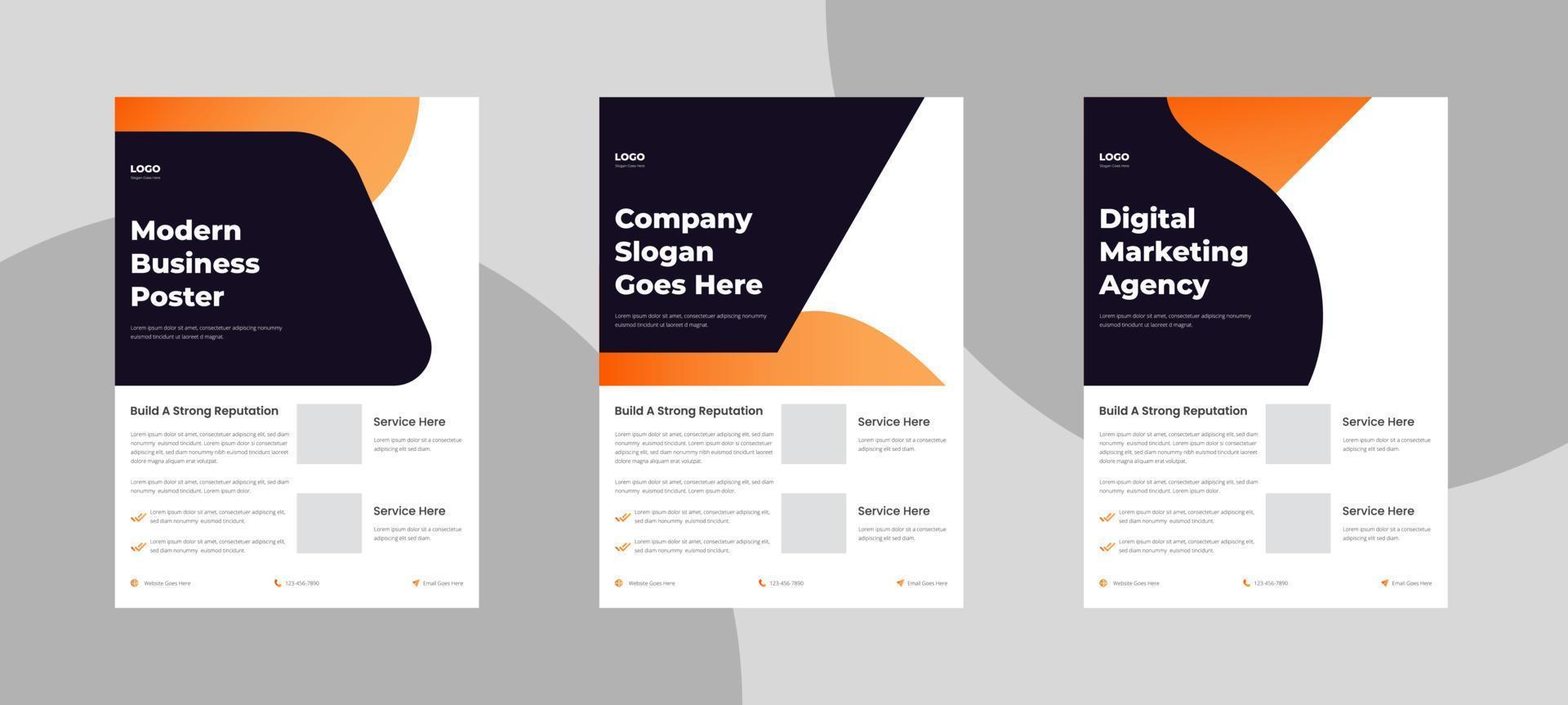 business workshop flyer design template 3498225 Vector Art at Vecteezy