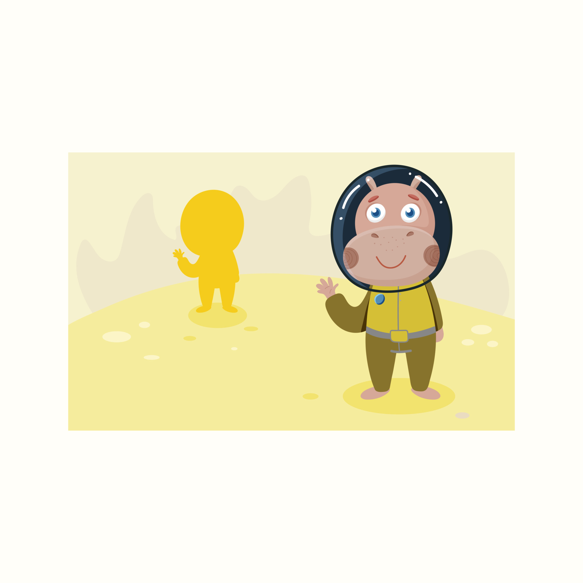 Illustration for the word close. Vector illustration in flat style