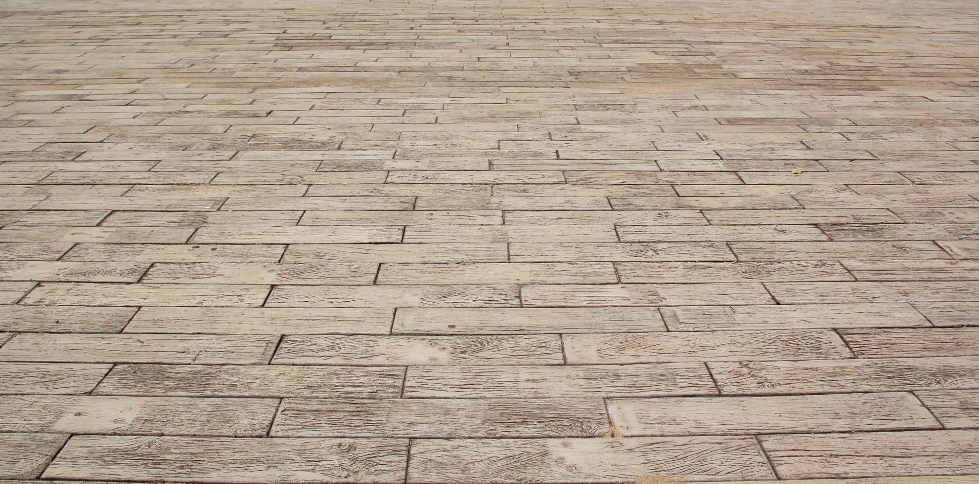 Textura de piso de madera vieja aislada sobre fondo blanco. foto