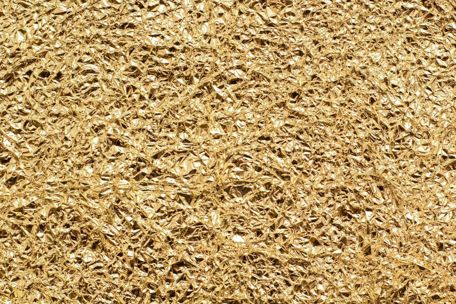 Gold foil abstract texture background photo