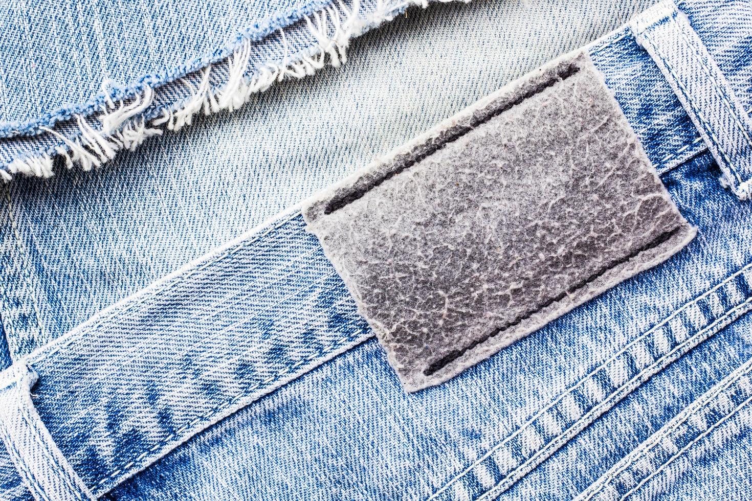 blue jeans texture photo