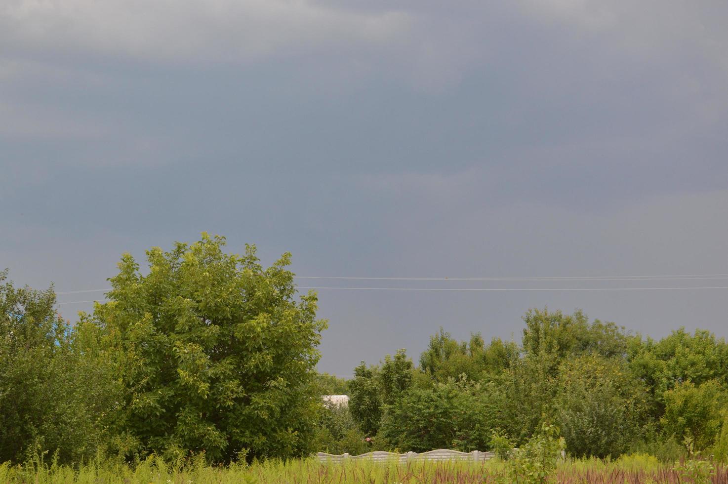 panorama de la zona en el pueblo foto